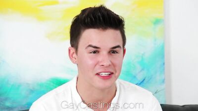 GayCastings Twink Shows Up For Some Casting Agent Love