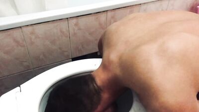 Toilet Licking Toilet Slave Boy