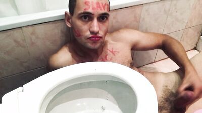 Toilet Licking Toilet Slave Boy