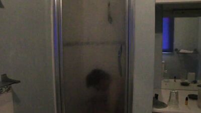 There's a spider in the shower watching me
