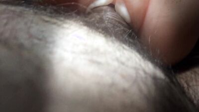 Detailed extreme closeup stiff glistening cock, foreskin pulled back, fucking, thrusting, penetrating rubber (TPE) pussy sex toy