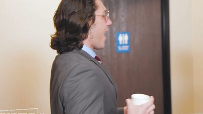 Awkward Hunk Finally Fucks Boss At Work - The Office Gay Parody