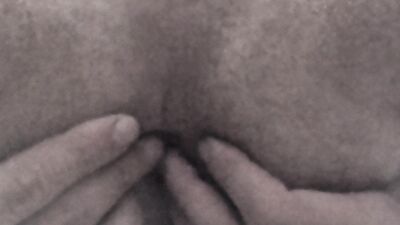 Underwater masturbation with butt plug and cumshot
