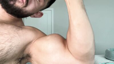 Muscle God Rips Out Of Shirt