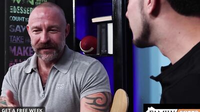 Musclebear Montreal Barebacks His Hairy Twink Stepson Good