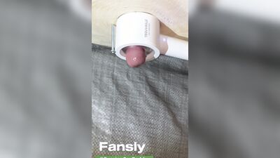 Huge Orgasm on the Milking Table! Man's MOANS! I'm out of sperm!