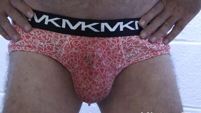MisterPisser PISSES And SOAKS Another Pair Of Briefs! Then SOAPS UP And SHOWERS!
