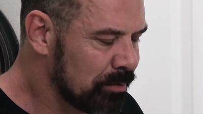 FamilyDick - Young Stud Taught How To Fuck By His Scruffy Older Daddy