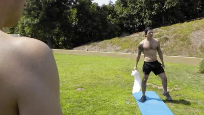 Jocks Exercise Each Other's Butt Holes - NDS