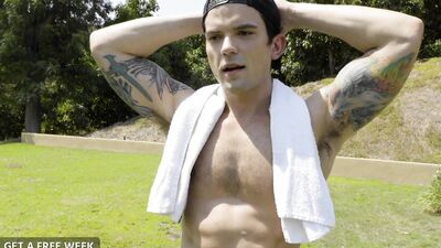 Jocks Exercise Each Other's Butt Holes - NDS