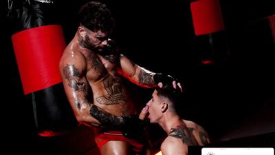 HotHouse - Massive Inked Hunk Penetrates Smaller Cute Jock's Tight Asshole