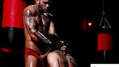 HotHouse - Massive Inked Hunk Penetrates Smaller Cute Jock's Tight Asshole