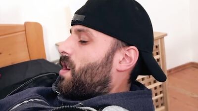 BROMO - Bearded Hunk Kotly Makes Shy Paul Feel Comfortable For Not Taking A Man's Dick Before