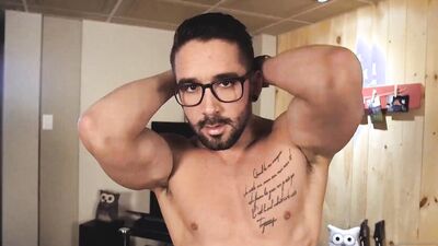 Maskurbate - Naughty Professor Zack Lemec Solo Jerk