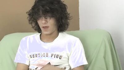 Kyros Christian cums while dildo riding and masturbating