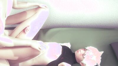 Yaoi Femboy - Alan The catboy is pregnant