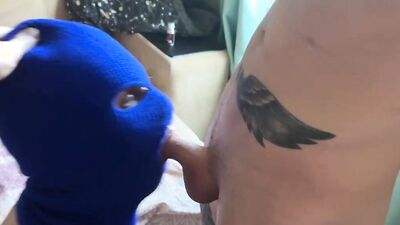 Homemade threesome of beautiful twinks with big cocks