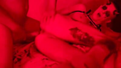 Video blogger spent the night in a cursed house with a hot devil