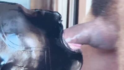 Submissive sucking