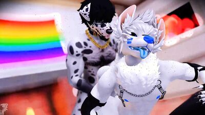 Puppies Playtime- SecondLife Furry Porn