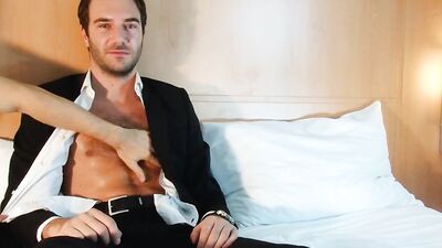 My banker made a gay porn but he is straight guy!!