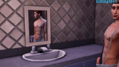 Twink's first sex party - SIMS 4