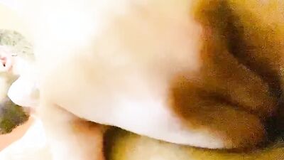 Horny and high- finger fucking my ass until orgasm
