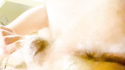 Horny and high- finger fucking my ass until orgasm