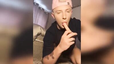 Adorable European Teddy Lane masturbates and cums solo