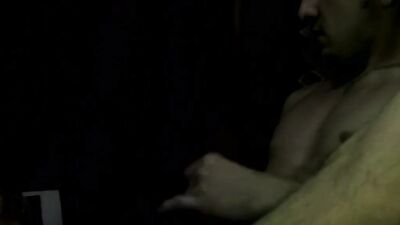 Adorable hairy stud Wyatt Blaze masturbates solo and cums