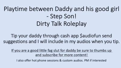Daddy StepDaughter Play time (Verbal dirty talk asmr)