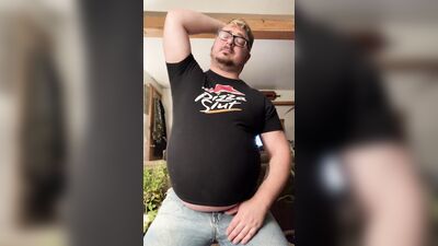First POV: bloated country boyfriend comes home from a night with the boys