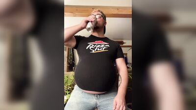 First POV: bloated country boyfriend comes home from a night with the boys
