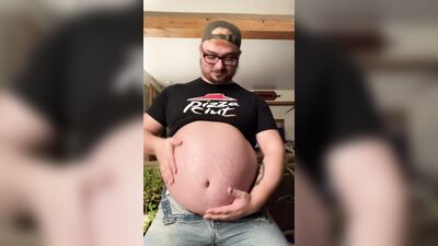 First POV: bloated country boyfriend comes home from a night with the boys