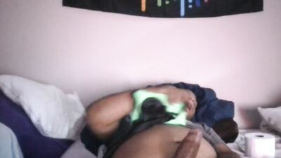 Jerking off while my friend watches anime.That first nut was like a firework???????? it suppressed me????