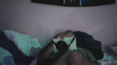 Jerking off while my friend watches anime.That first nut was like a firework???????? it suppressed me????