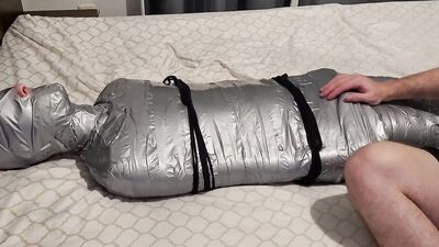 my mummified slave existing and waiting for 20 minutes