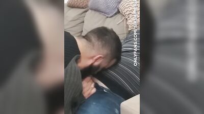 Sucking in the car. Fucking at home. Both came inside each other, Cum dripping out