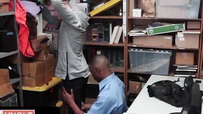 Thief Gets Fucked By Cock