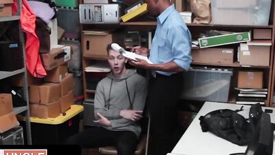 Thief Gets Fucked By Cock