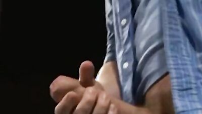 Allen Silver and Cam Kurtz cum sprayed in group jerking off