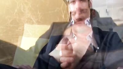 Paul handsome hetero male in a porn in spite of him !