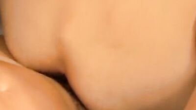 Three naughty Euro dudes butt banging with passion