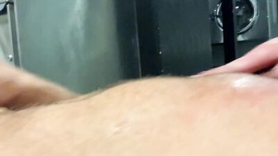 Big C Fucks Michael Roman In Laundromat