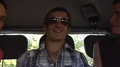 ks have some rough anal fun in vehicle and enjoy it
