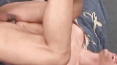 Two European homosexuals passionately kiss and anal fuck