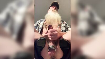 Smoking Redneck Daddy Heavy Metal Jerk