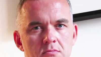 My handsome mature neighbor made a porn : Mathieu
