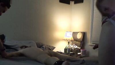 Random bisexual guy cheats on his girl to have a 3 way