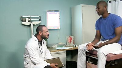 ExtraBigDicks Scary Str8 Big Black Dick Visits His Doctor